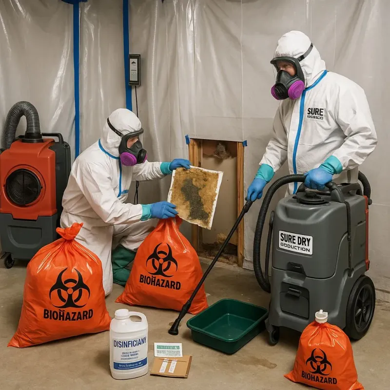Contaminated Water Handling Protocols process in West, TX