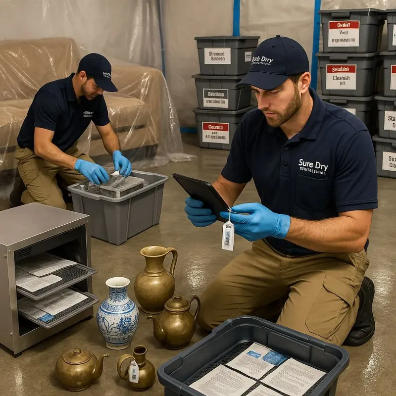 Content Protection and Restoration process in West, TX